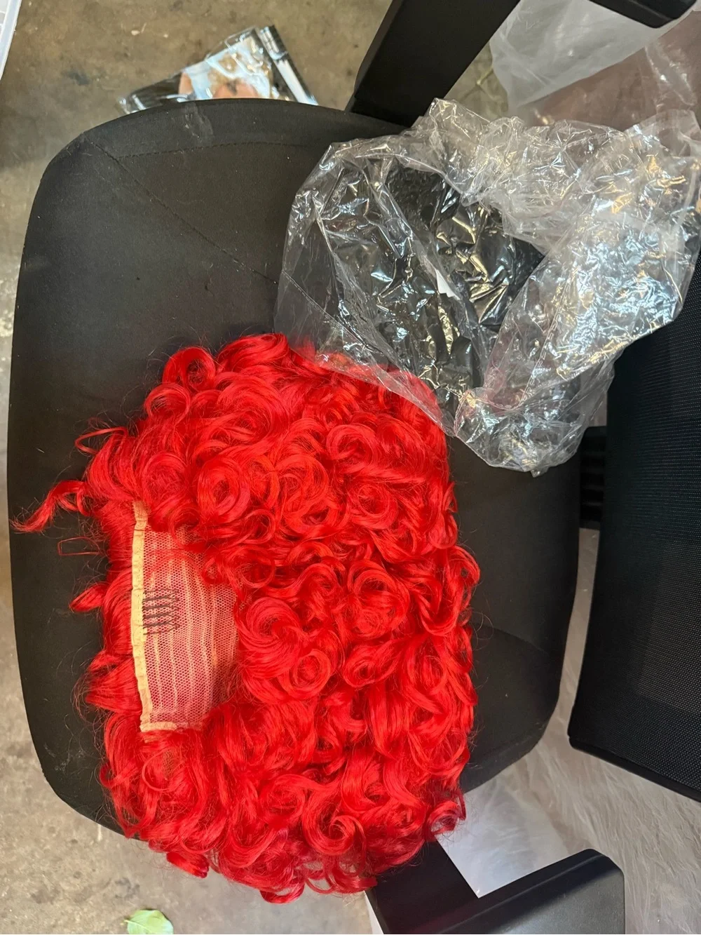 Women’s Red Curly Queen of Hearts Wig